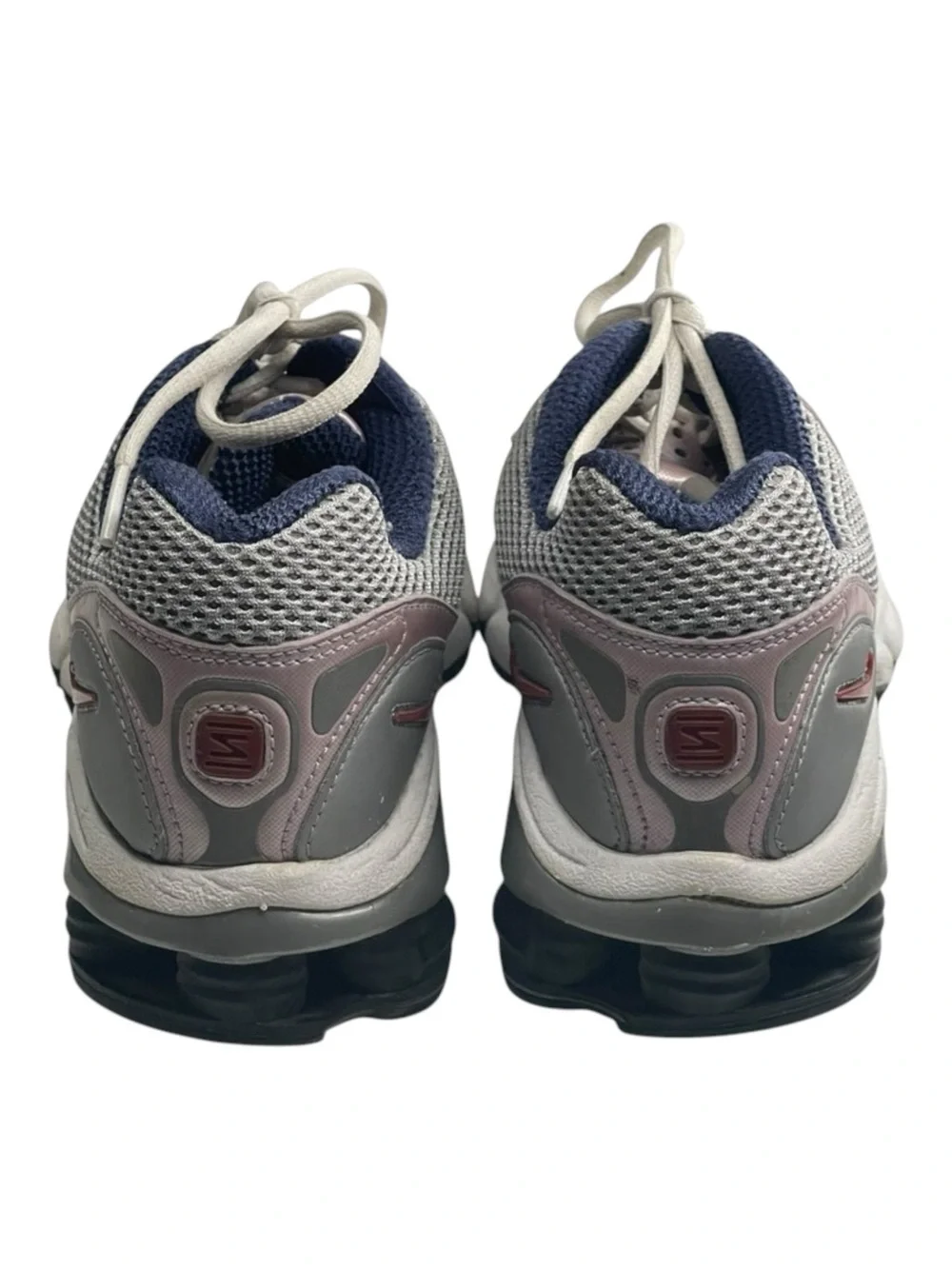 Vintage Y2K: Nike ✔︎ Shox BRS 100 Run Sneaker ✔︎ Grey Lilac ✔︎ 9.5M ✔︎ Trending